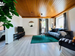 Ferienwohnung - ländliche Atmosphäre, Geräumig, mit Arbeits- und Parkplatz, Küche, Netflix, perfekt für Gruppen